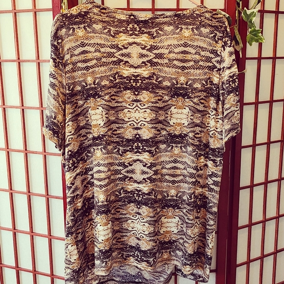 Plus Jacqueline Smith/Brown and Cream Tuni… - Picture 3 of 7